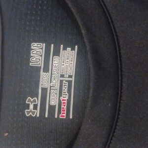 Under Armour Black HeatGear Shirt